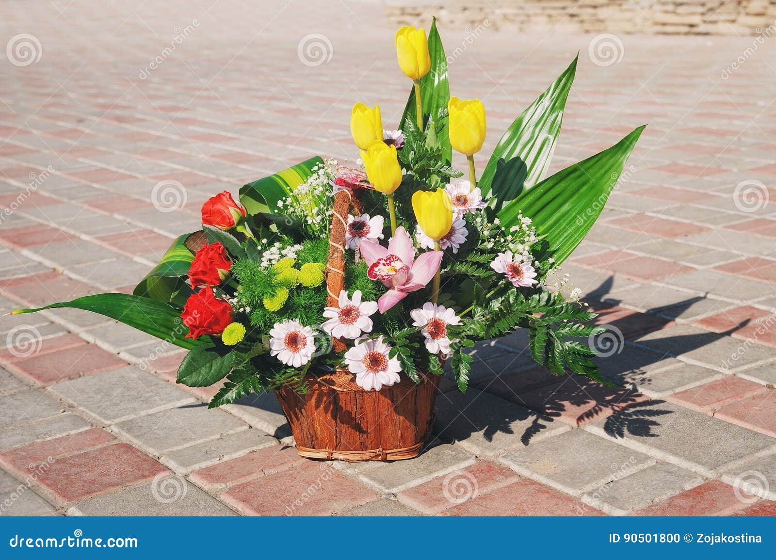 Beautiful flower bouquet stock photo. Image of floral 90501800