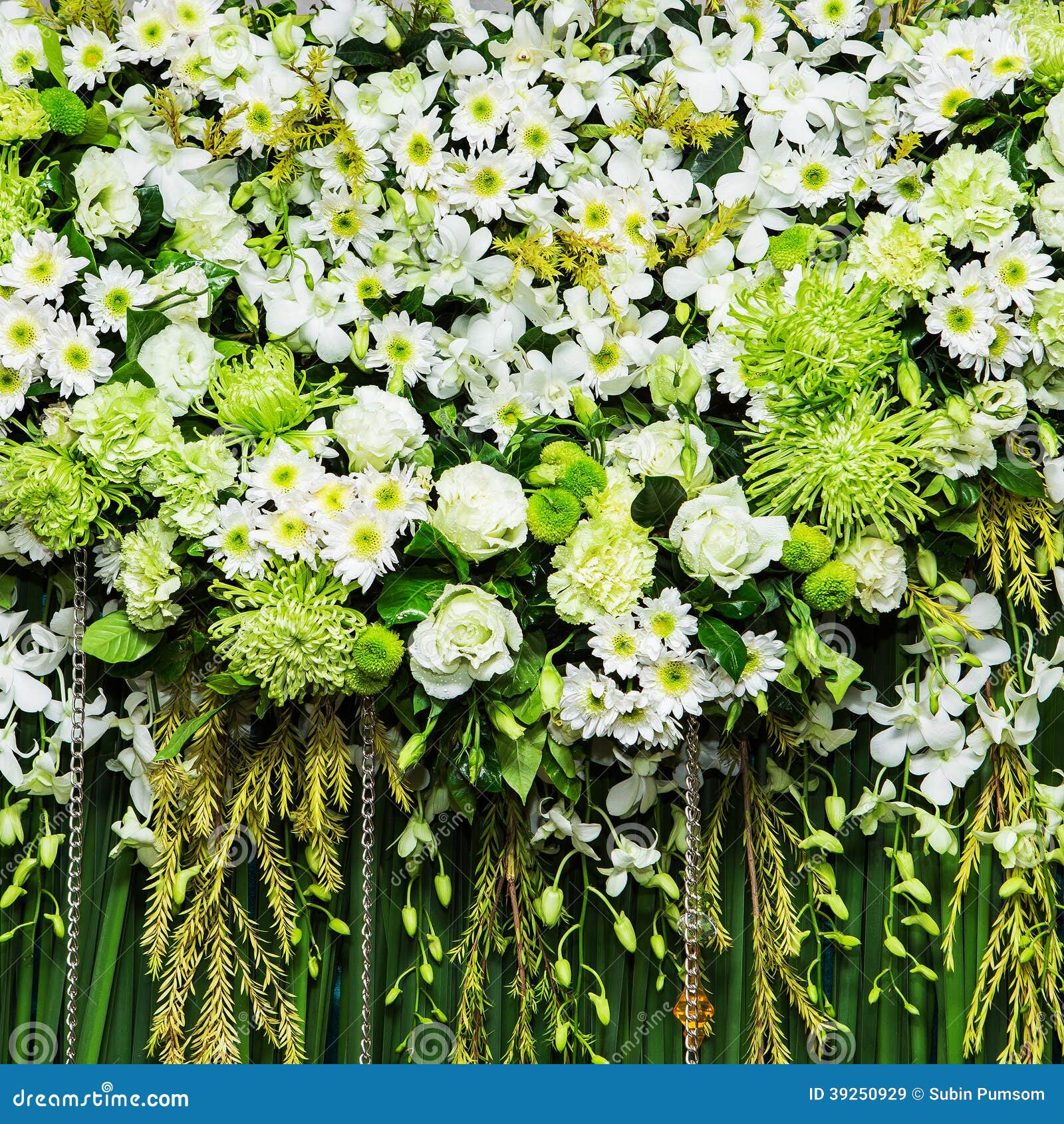 Beautiful Flowers Background for Wedding Stock Image Image of flower