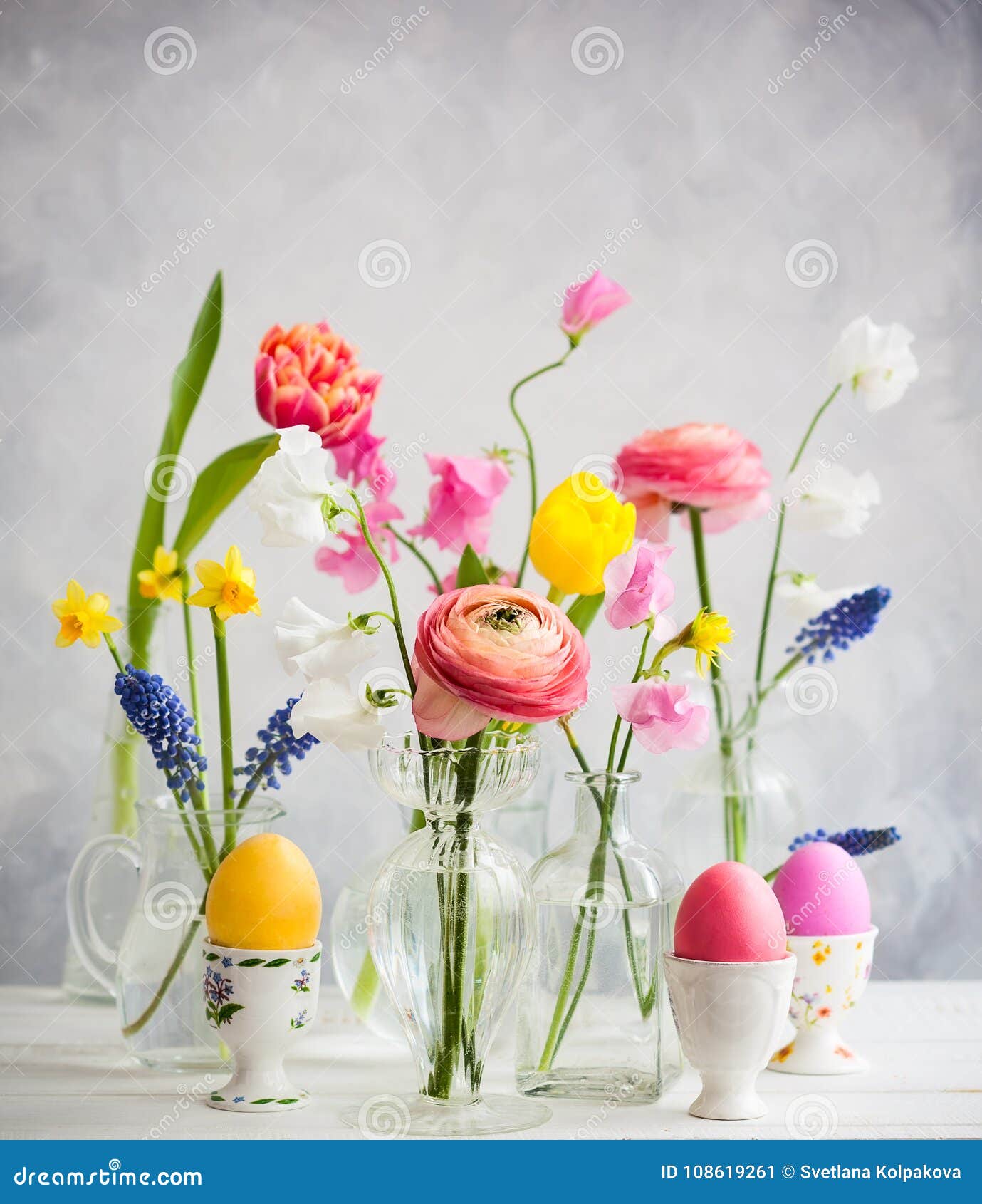 festive easter table