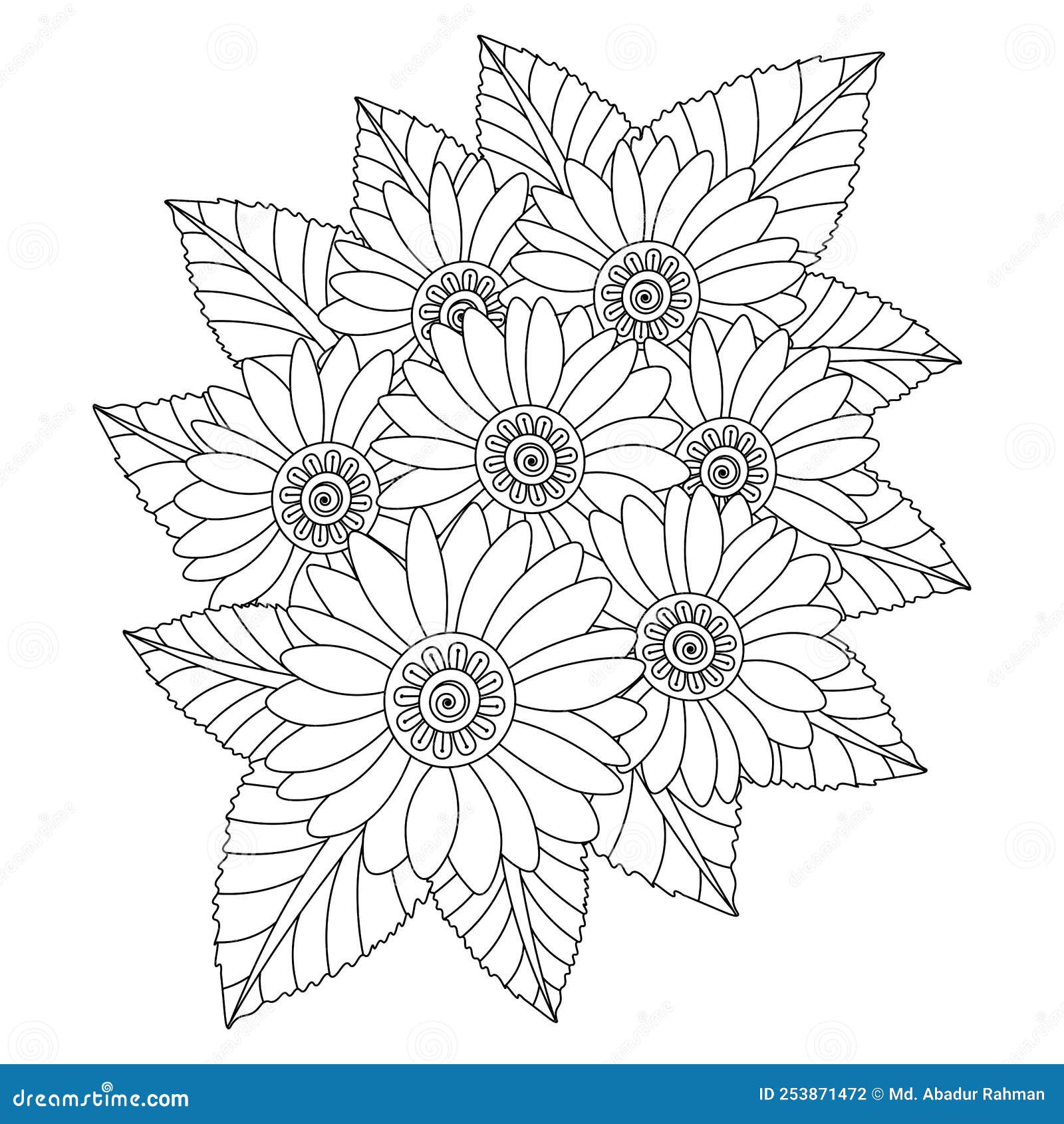 https://thumbs.dreamstime.com/z/beautiful-flowers-coloring-page-pencil-sketch-drawing-detailed-vector-graphic-line-art-flower-decoration-doodle-253871472.jpg