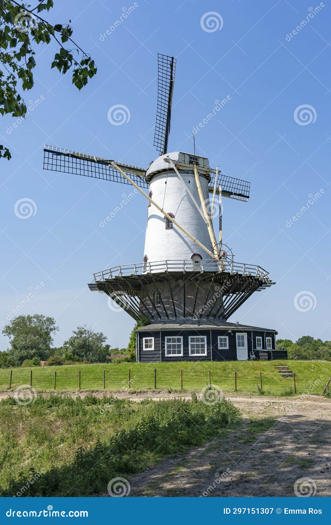 the beautiful gallery mill de koe on the warwijcksestraat in veere
