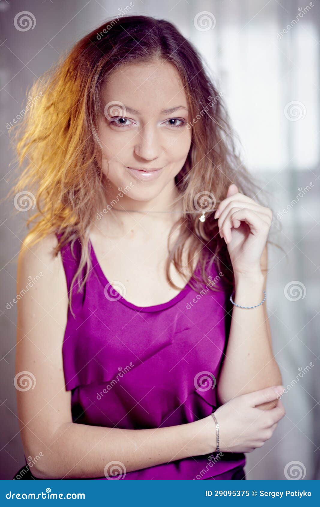 Beautiful Girl Stock Image Image Of Camera Portrait 29095375