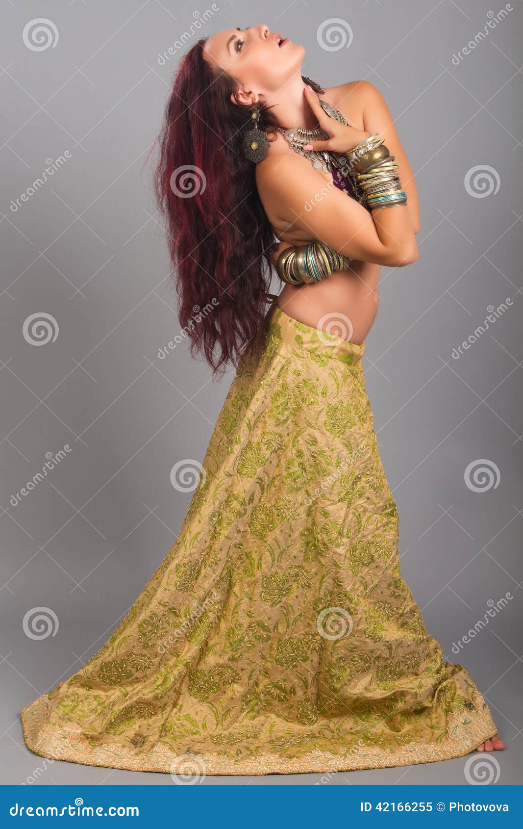 Gold Belly Dance costume