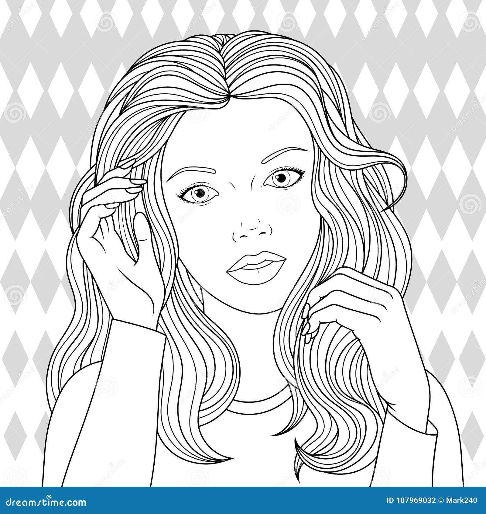 List 30+ Images cute long hair realistic girl coloring pages Superb List 30+ Images cute long hair realistic girl coloring pages Superb