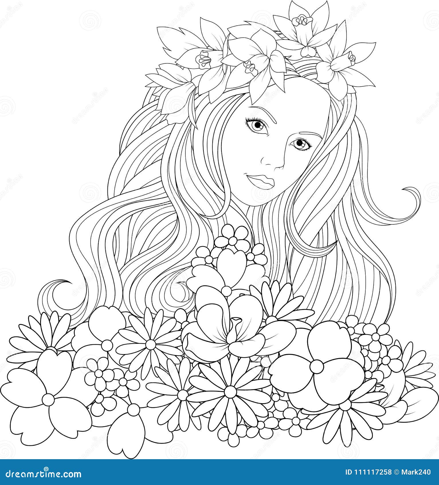 Coloring Picture For Girls 2