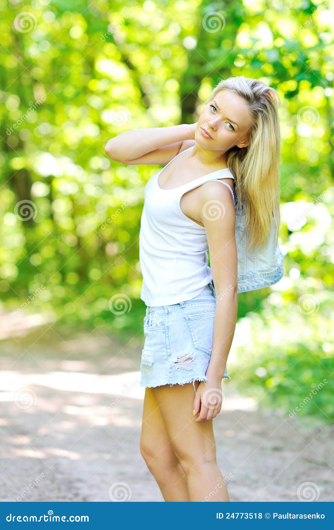 Beautiful girl portrait stock photo. Image of happy, girl - 24773518