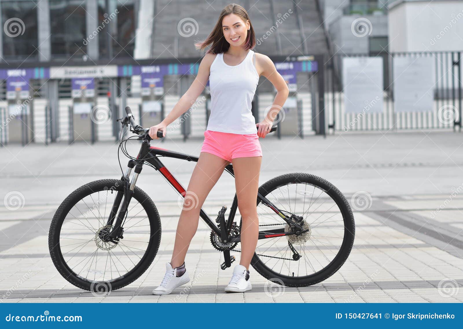 Beautiful girl having bike – Telegraph