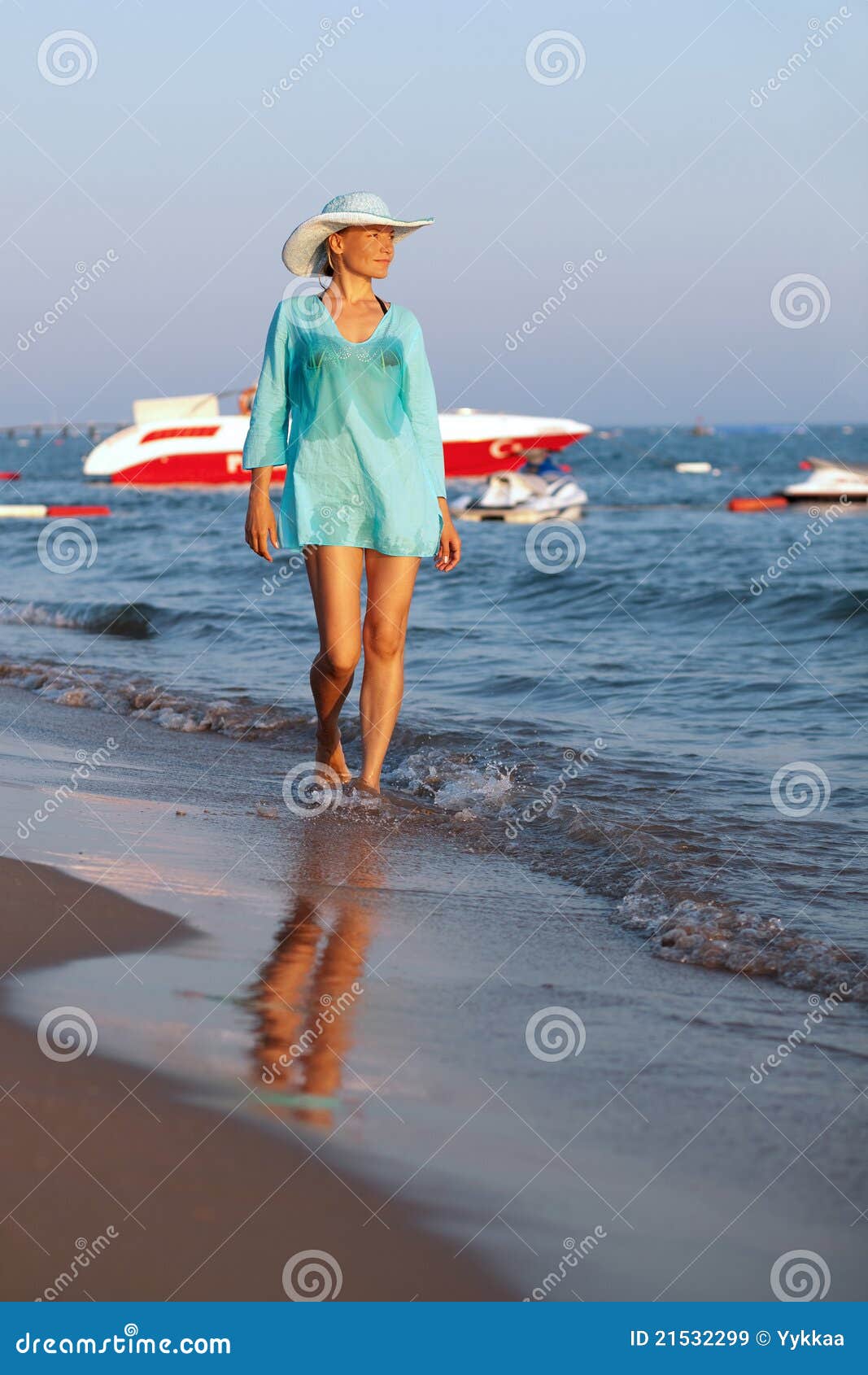 Beautiful Girl At The Seaside Stock Image Image Of