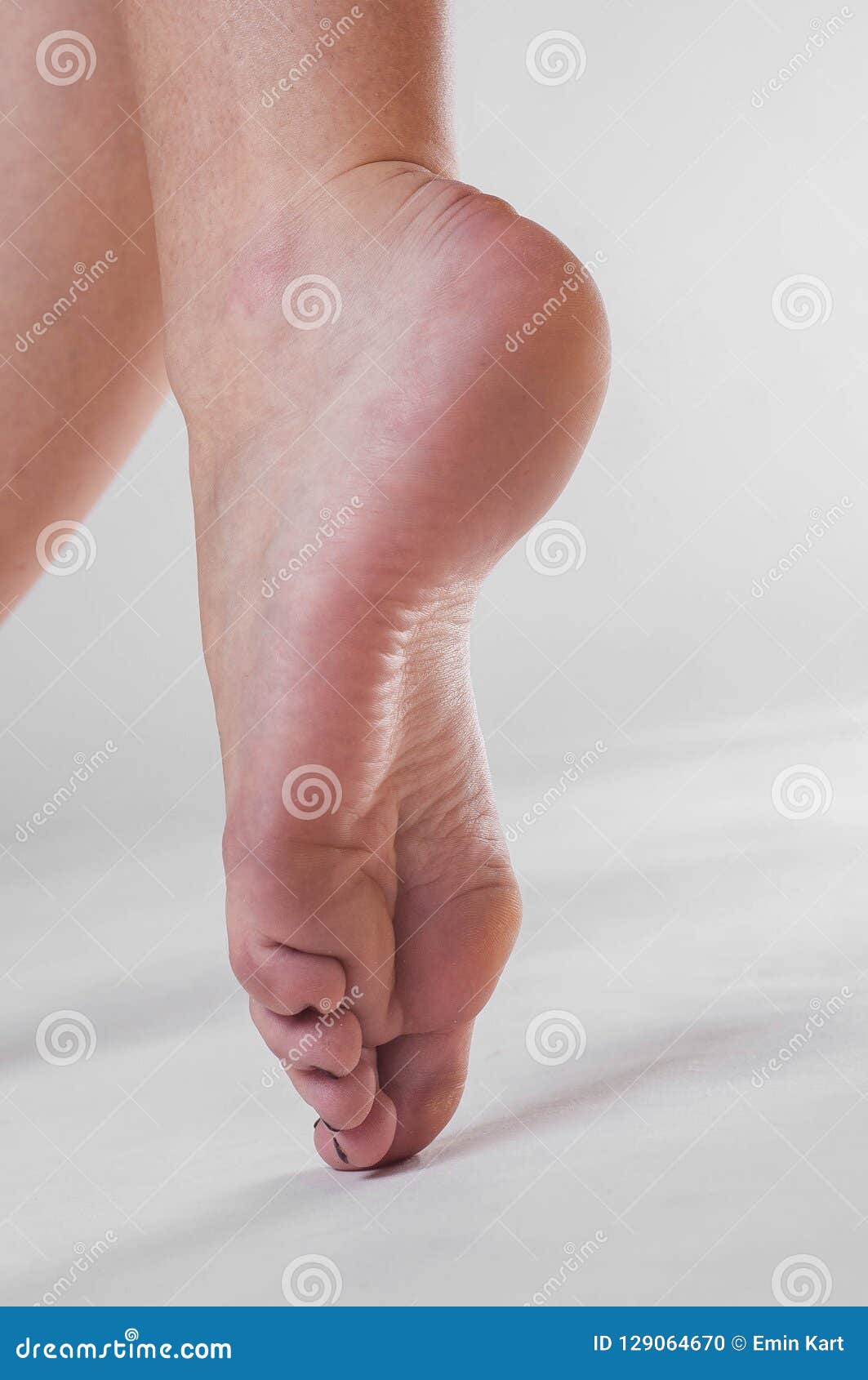 Cute girl sole and feet stock photo. Image of smile - 129064670