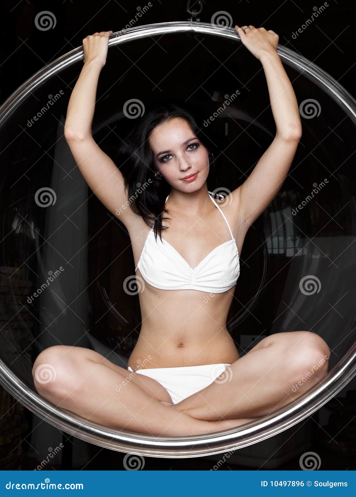 Girl in 2024 a plastic bubble