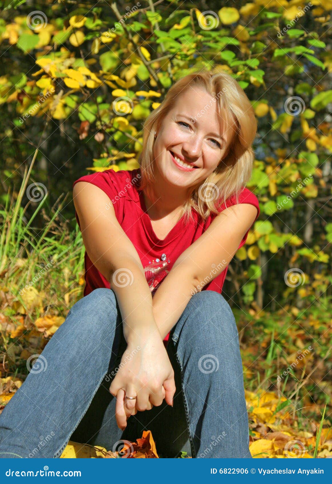 The beautiful girl smiles stock photo. Image of color - 6822906