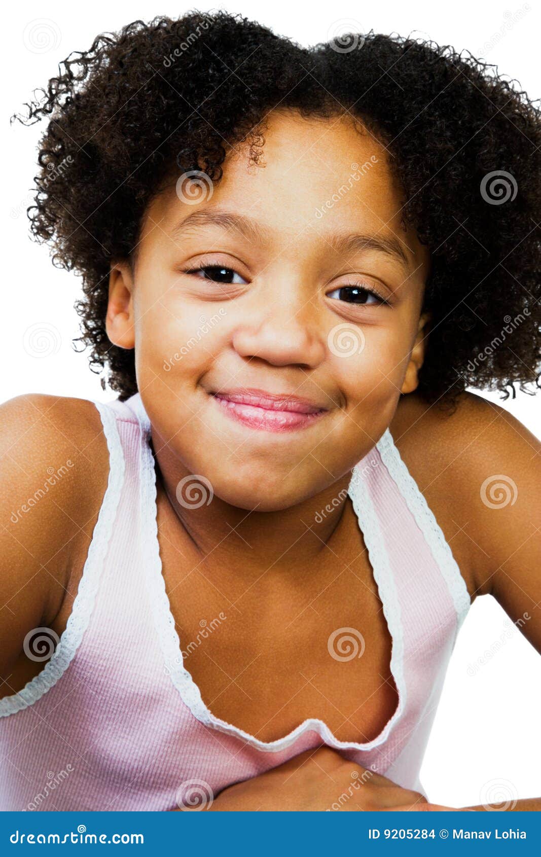 Beautiful Girl Smirking Stock Images Image 9205284