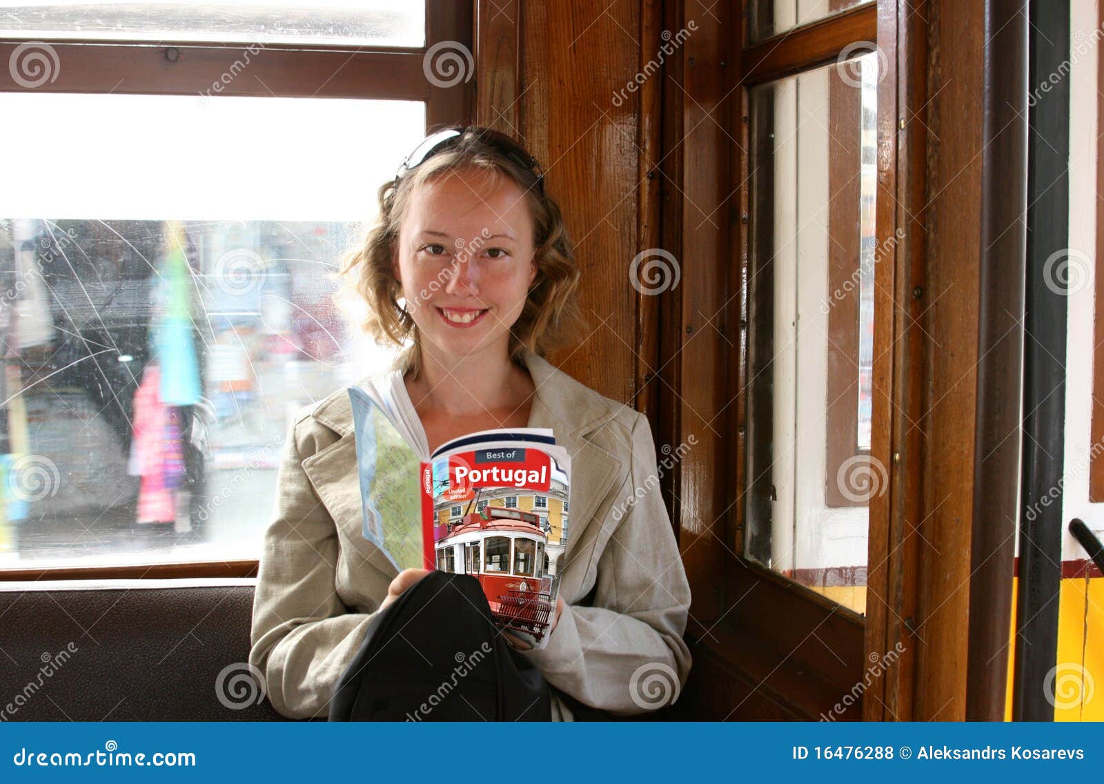 tour guide girl