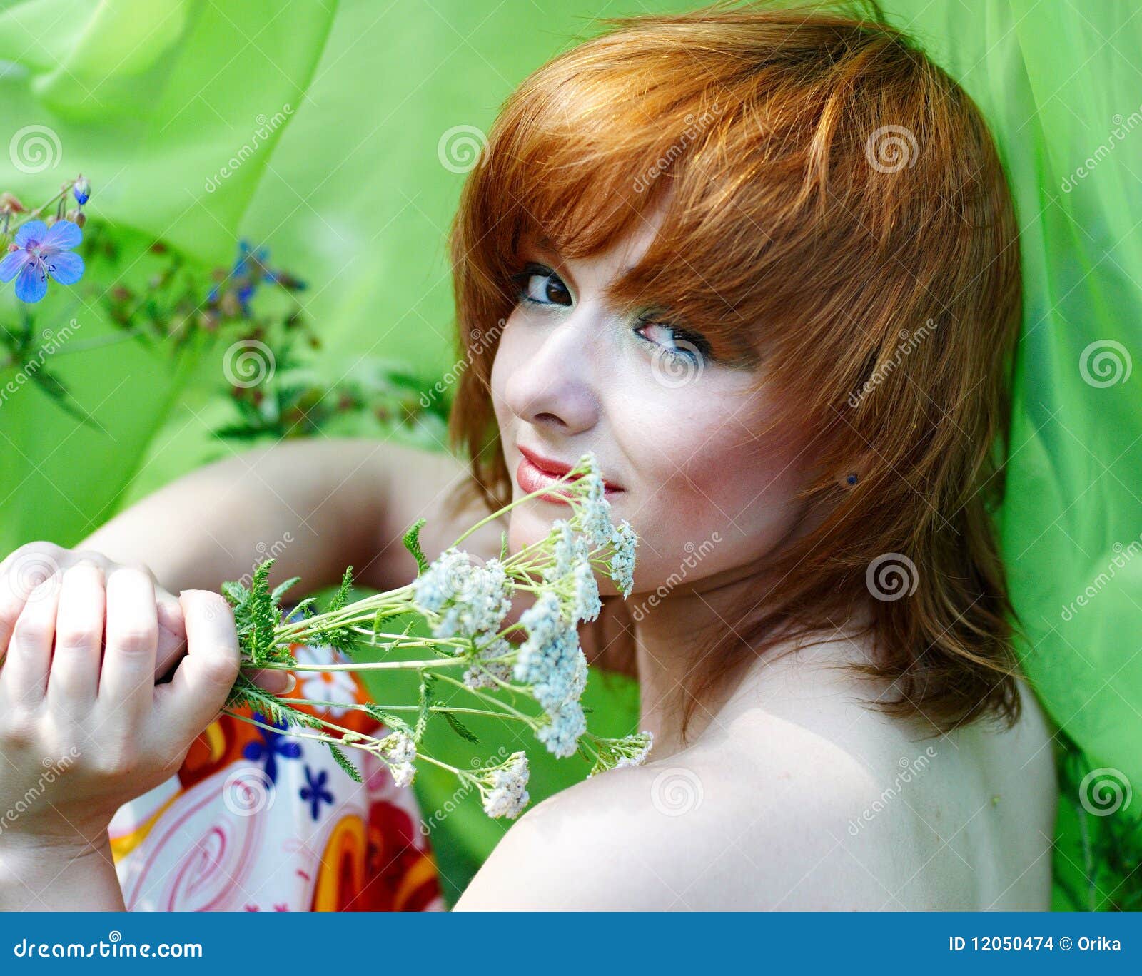 Beautiful Girl with Yarrow Herb Stock Photo - Image of isolated, yarrow: 12050474 Beautiful Girl with Yarrow Herb Stock Photo - Image of isolated, yarrow: 12050474