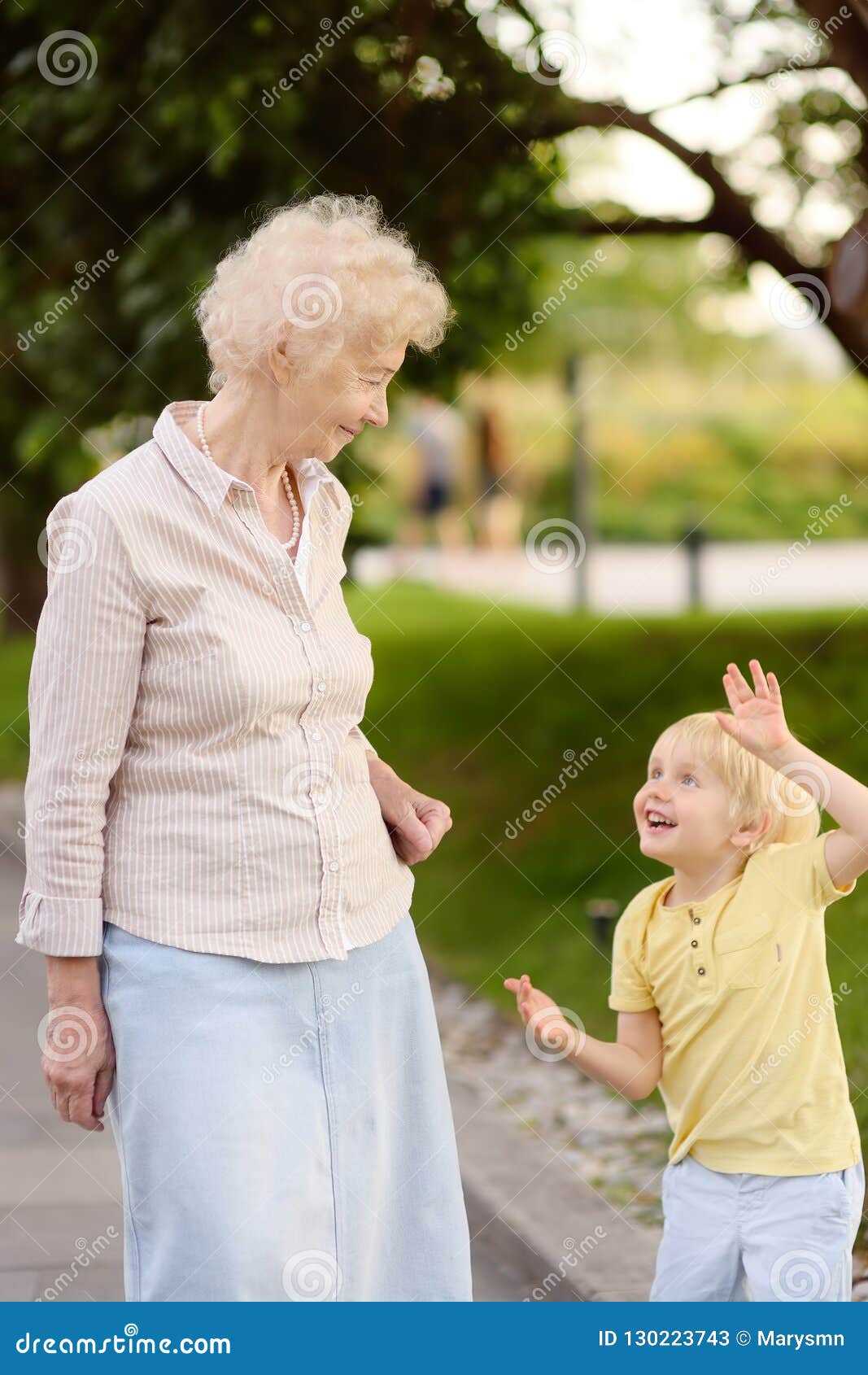 Grandma And Grandson In Love