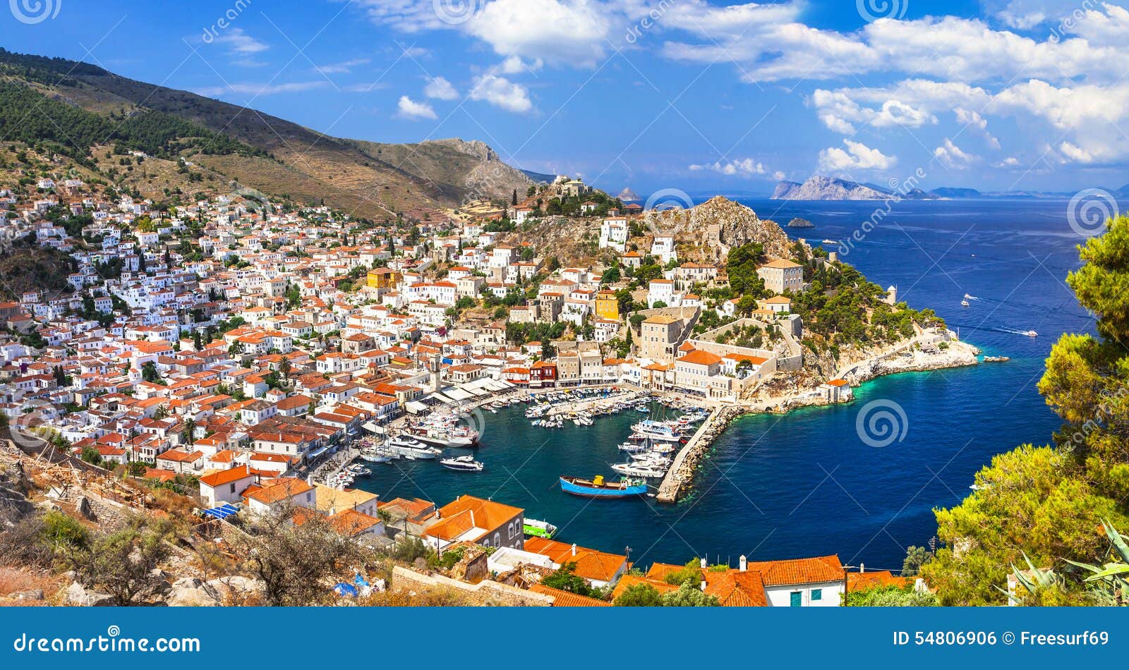 beautiful greek islands - hydra