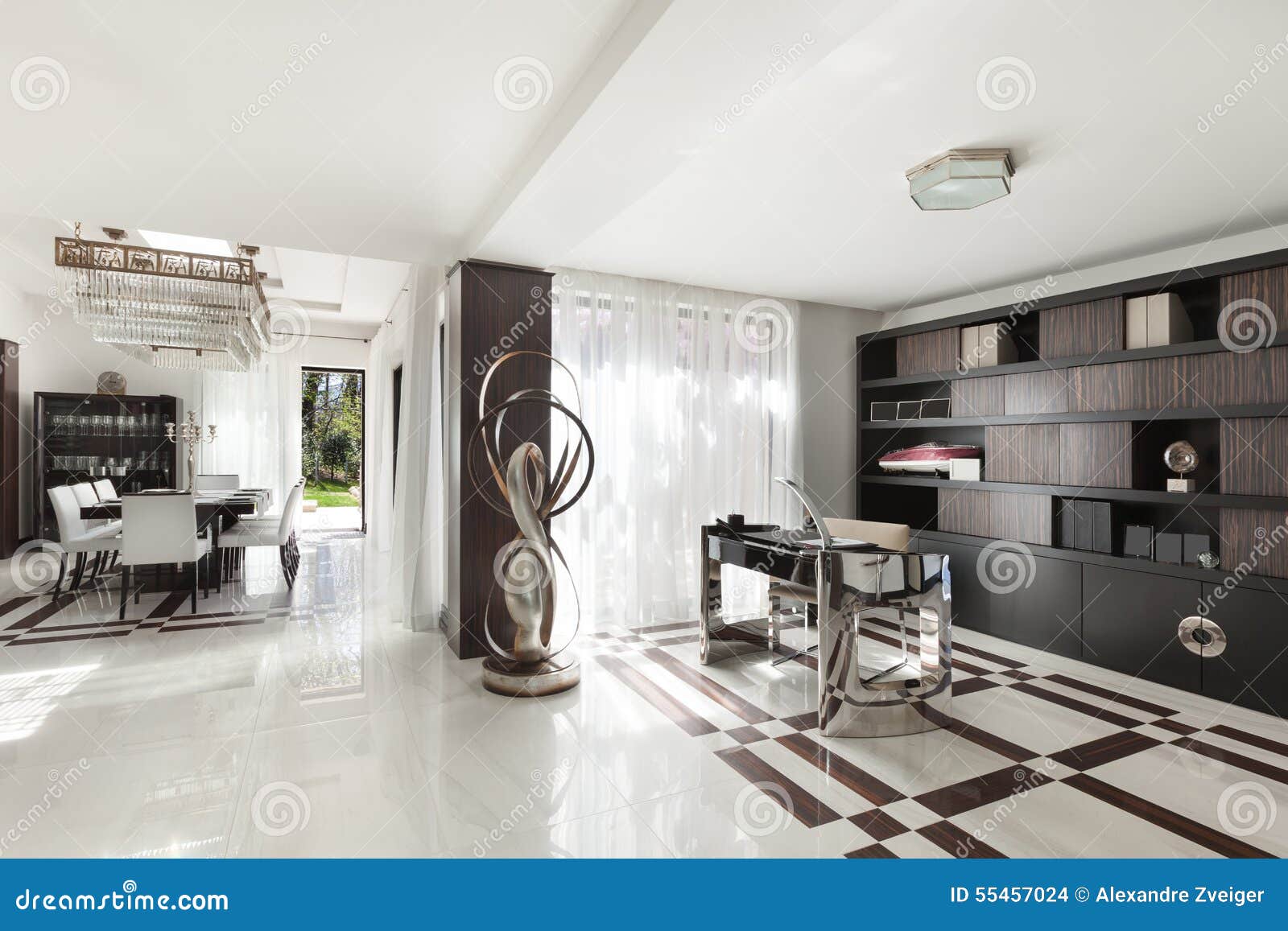 Beautiful Hall of a Luxury Apartment Stock Photo Image of luxurious