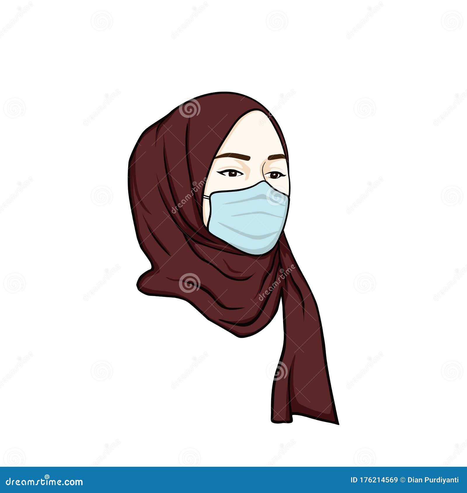 Hijab cumface