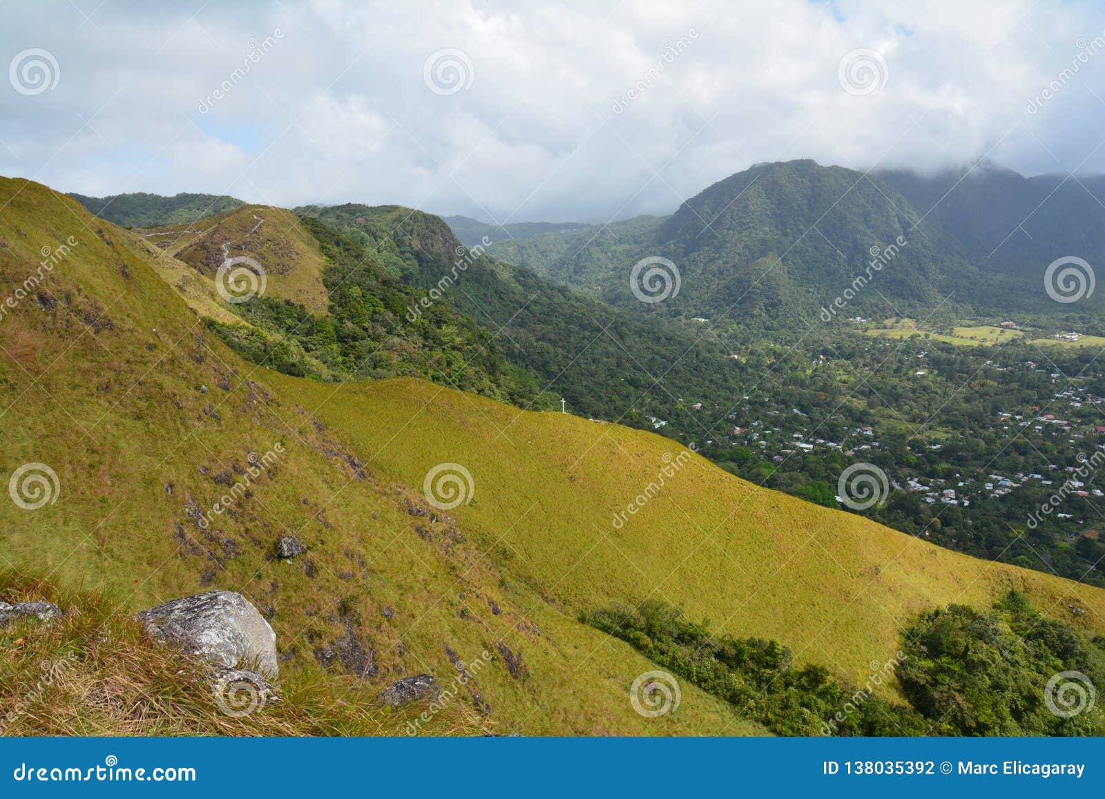 la india dormida mountain in el valle de anton panama