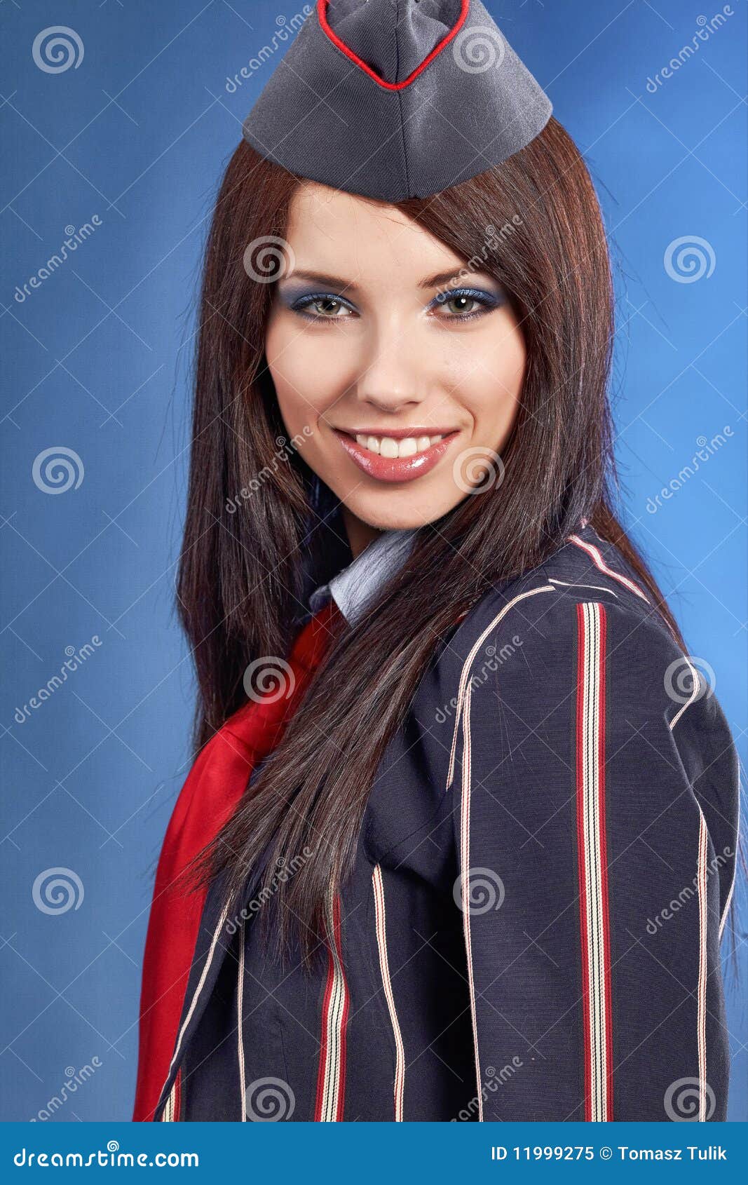 Beautiful hostess stock image. Image of cute, hostess 11999275