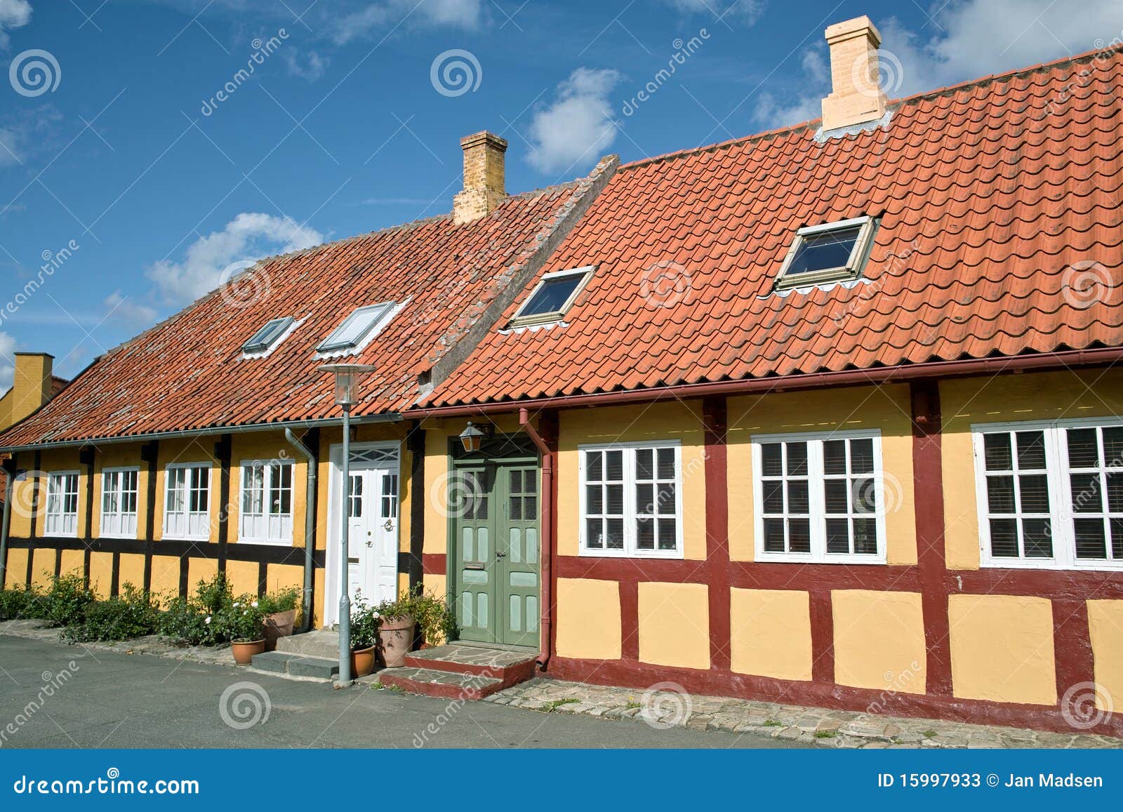 Beautiful House at Bornholm Stock Image Image of culture, window
