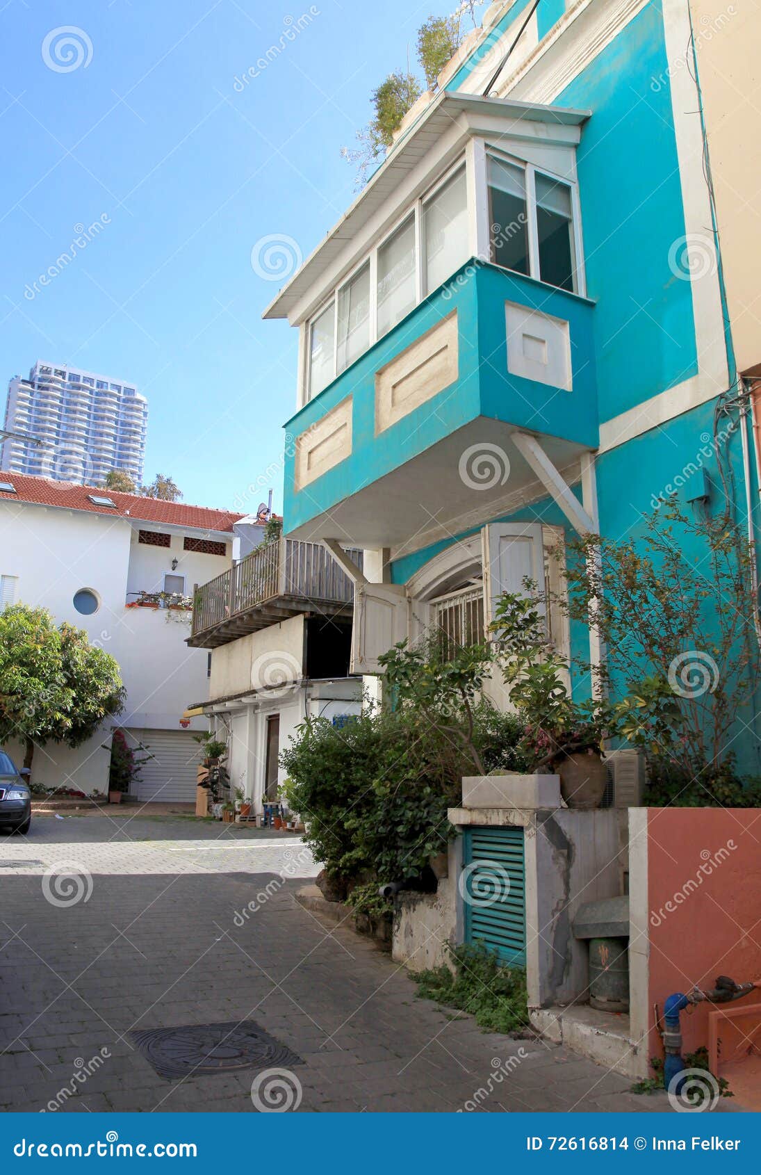 beautiful house in the neve tzedek area of tel aviv, israel.