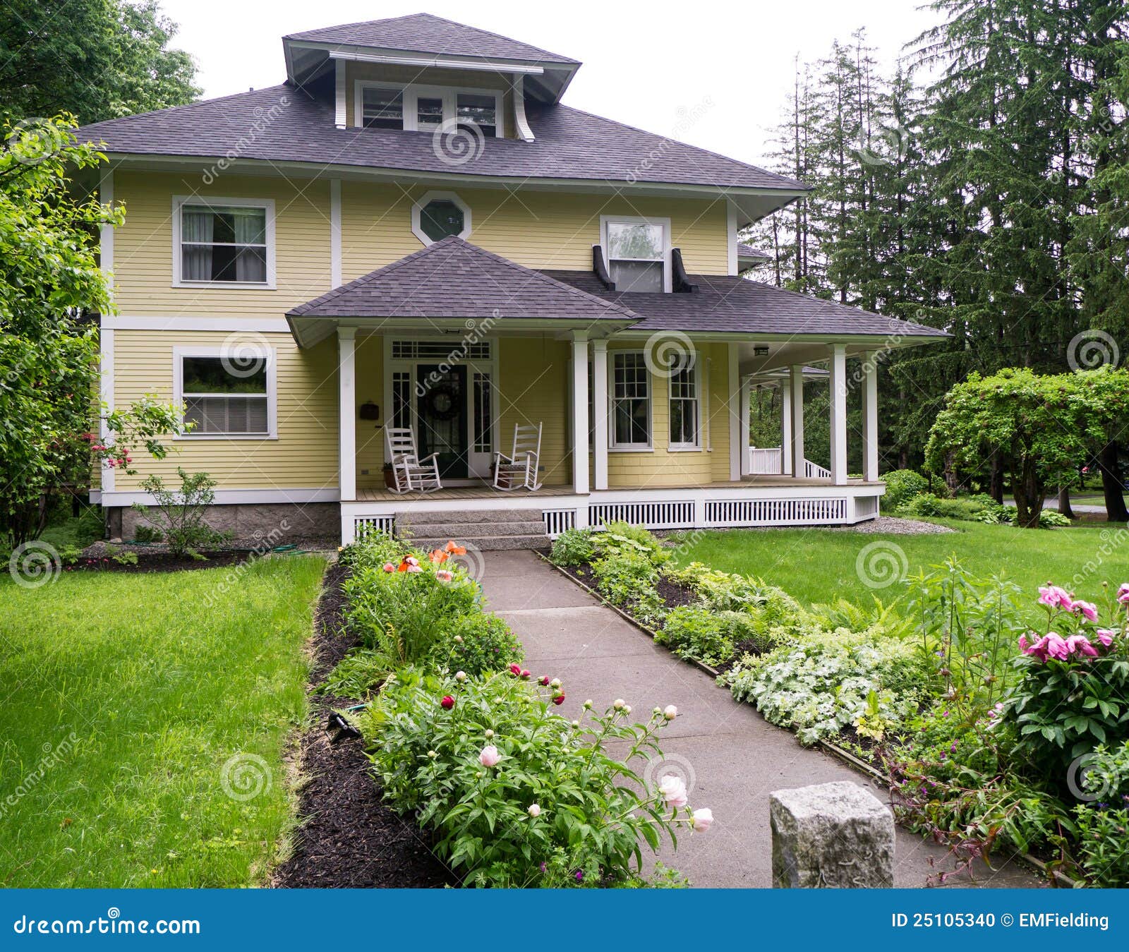 Beautiful House with porch stock photo Image of sale Beautiful House with porch stock photo Image of sale