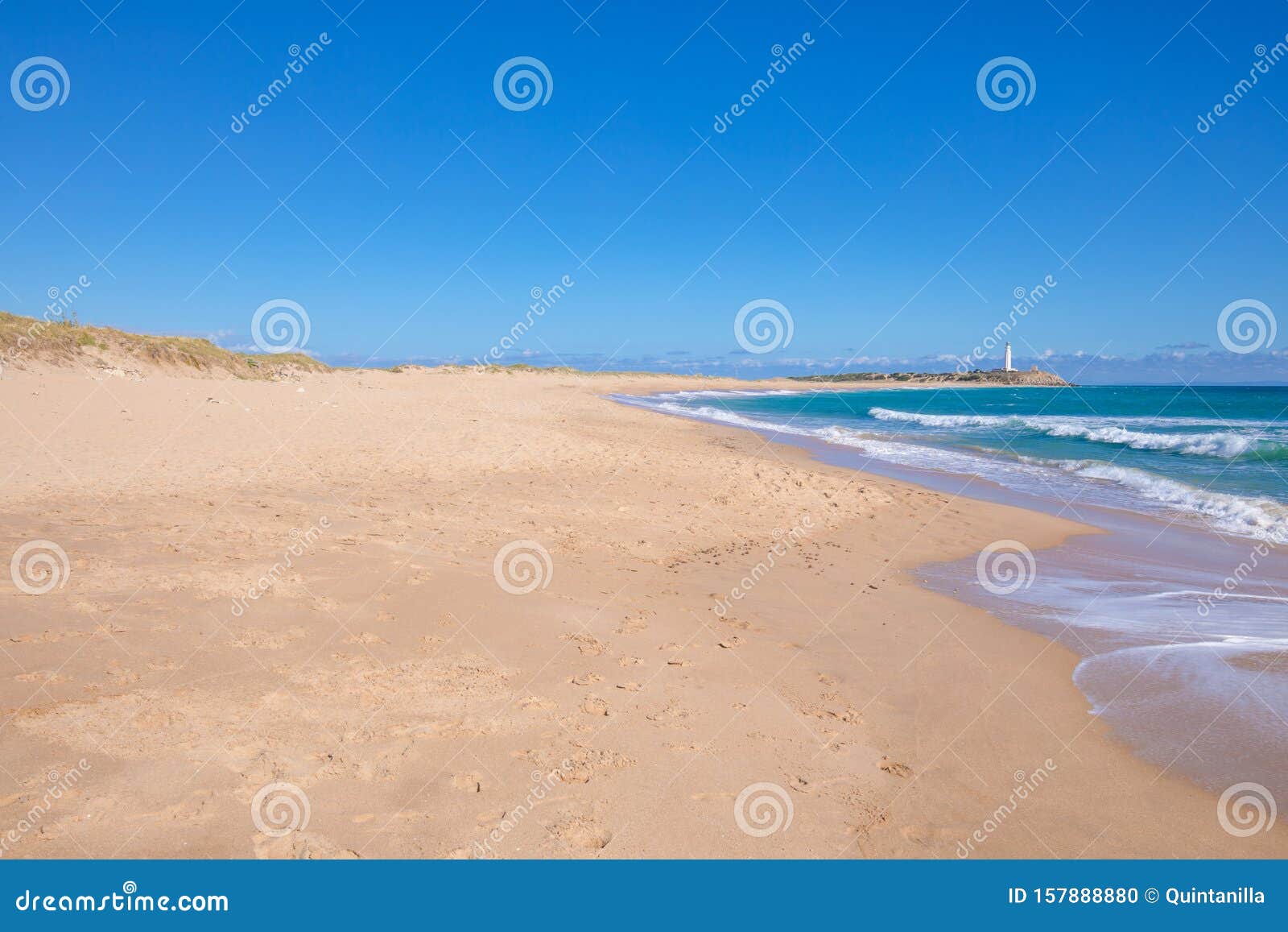 beautiful wild beaches of zahora and cala isabel in cadiz