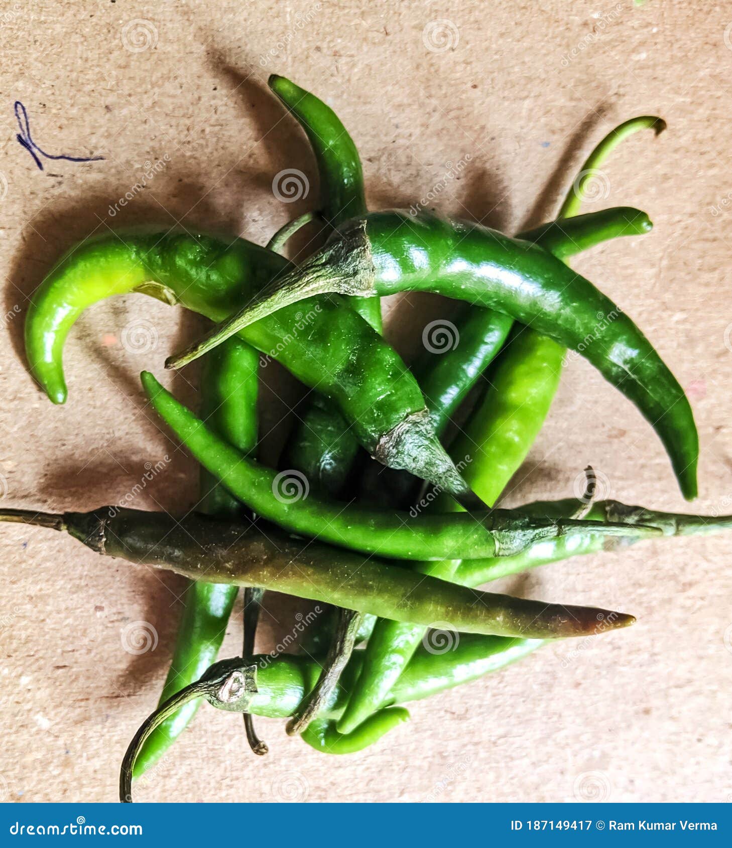 Beautiful Image of Green Chilli India Stock Image Image of chilli