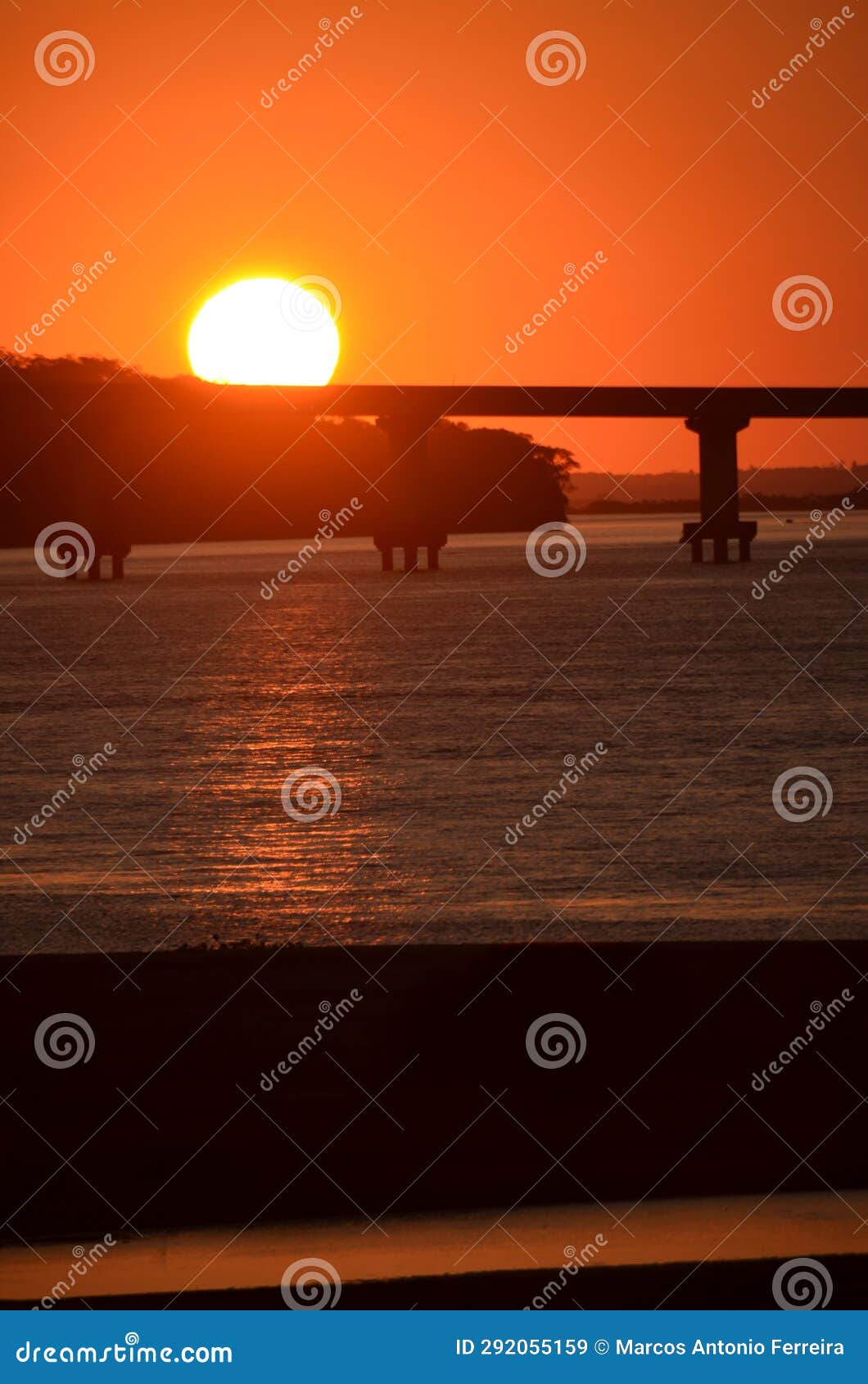 sunset at porto camargo, paranÃ¡, brazil.
