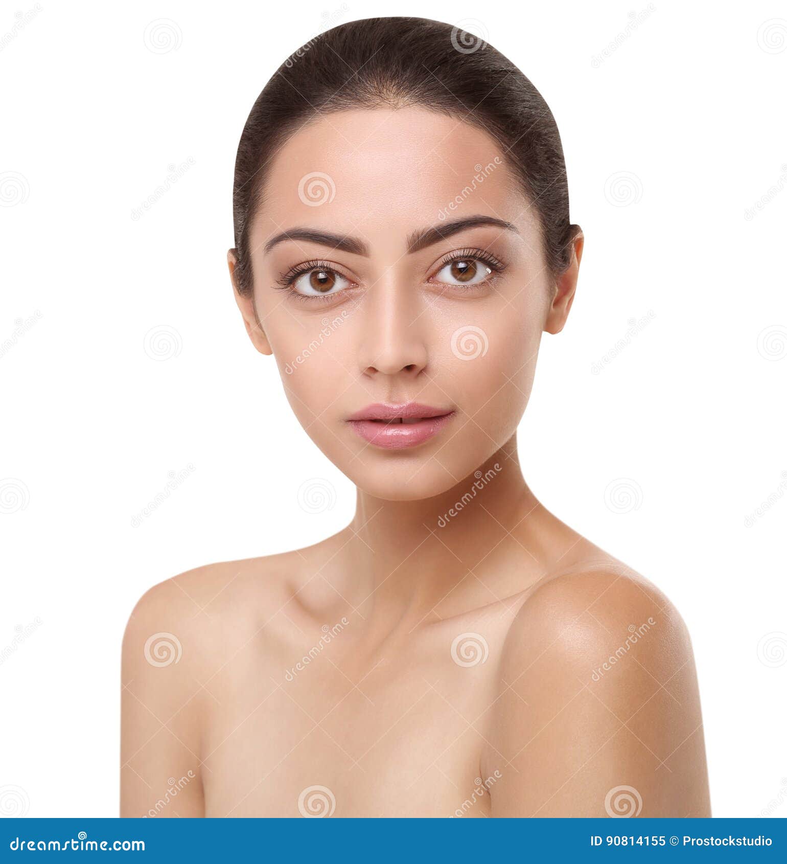 Beautiful Indian Girl with Perfect Skin, Clean Face Stock Image - Image of  happy, facial: 90814155