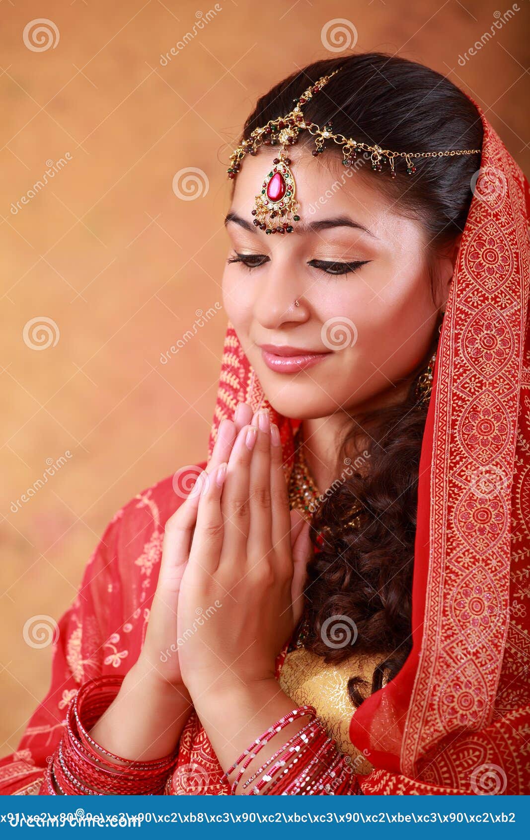 beautiful girl in indian dress