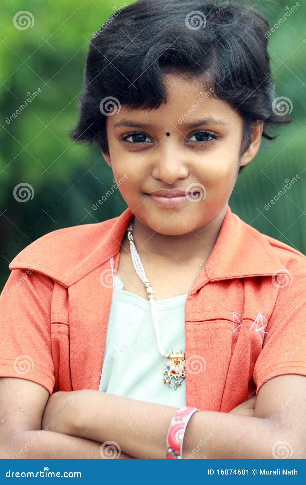 Beautiful Indian Teen Girl Stock Image Image 16074601