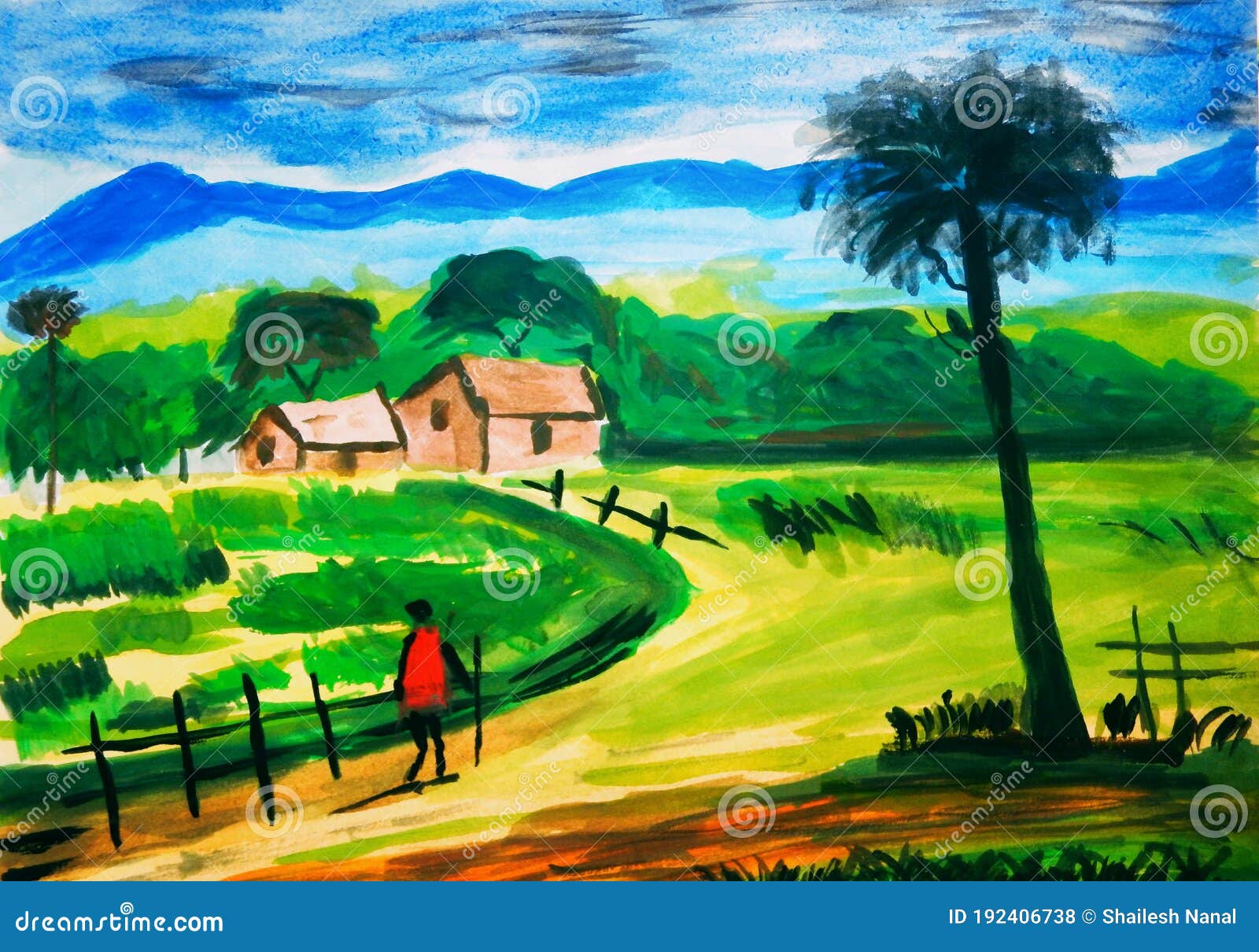 Discover more than 227 indian village sketch latest
