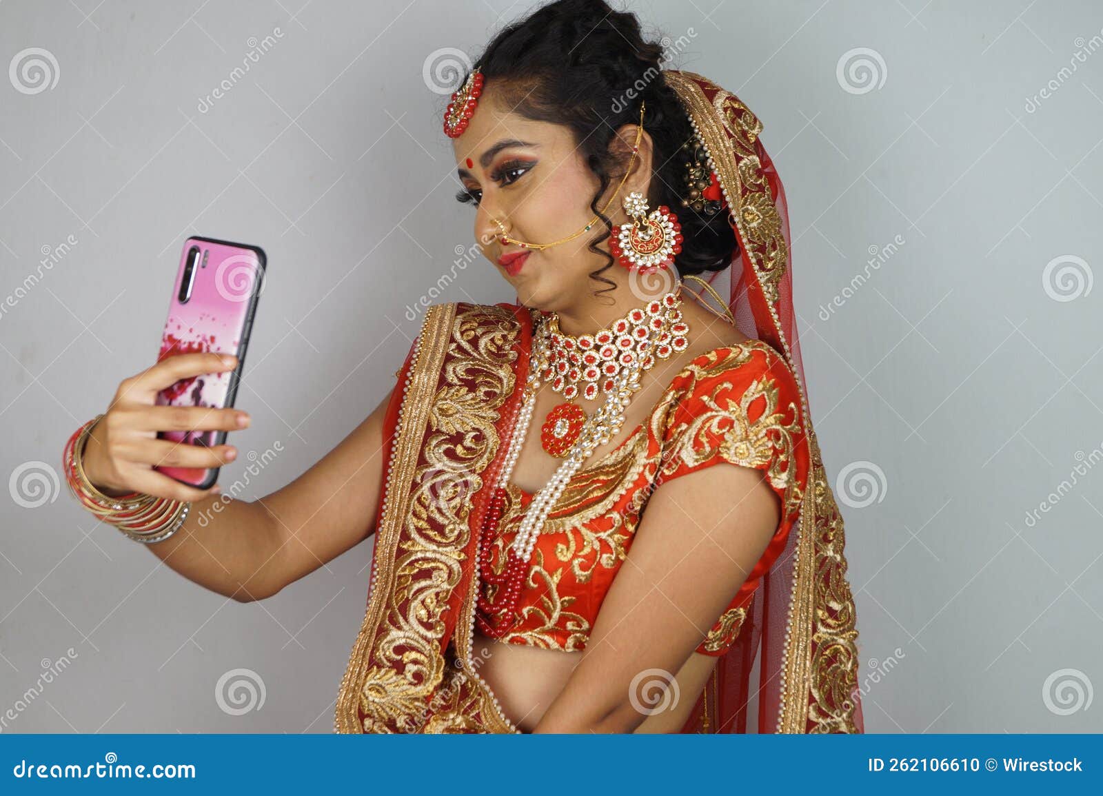Bridal Makeup Hairstyle by Sandhya's Makeover | Bridestory.com