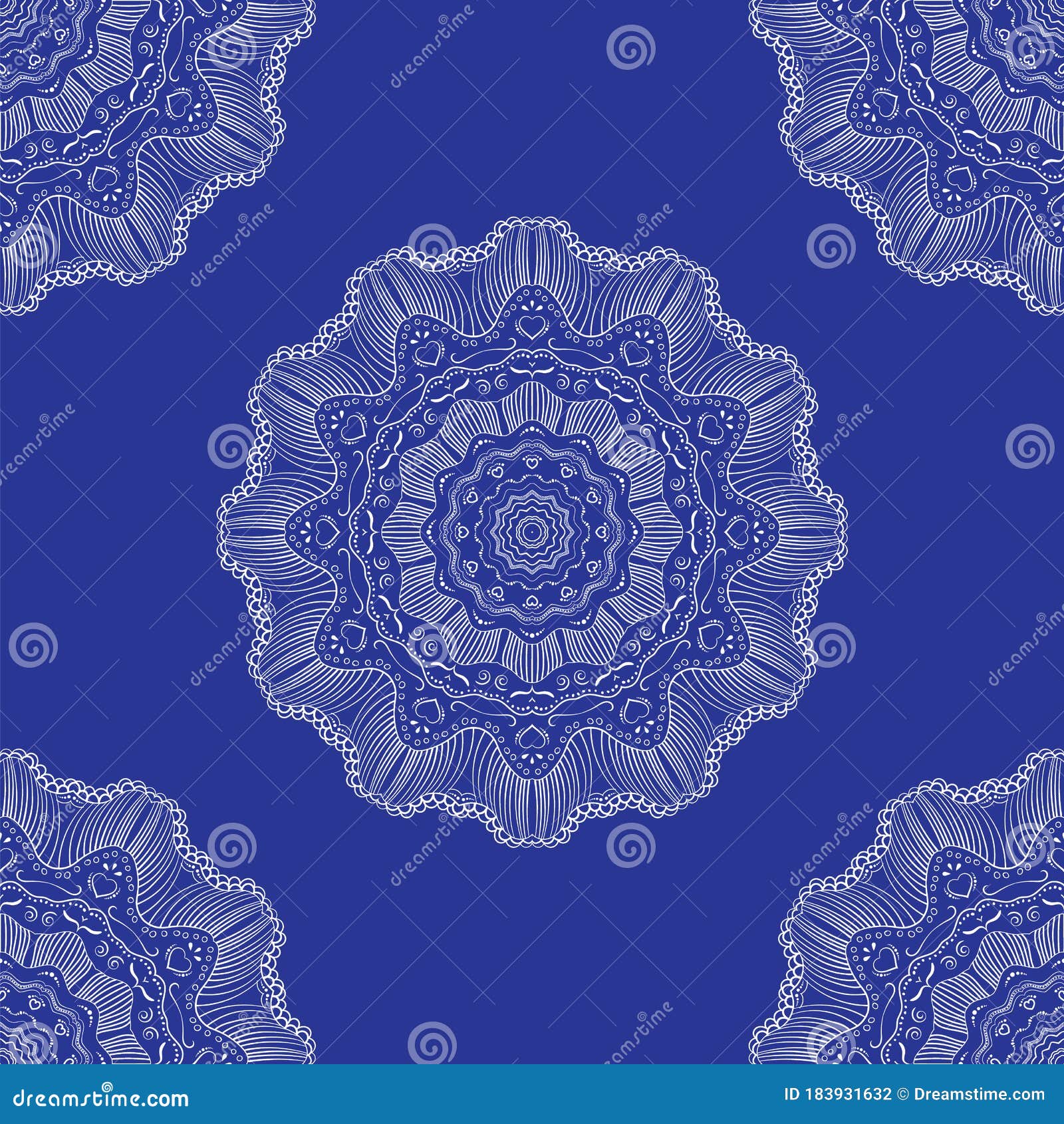 Download Beautiful Intricate And Decorative Mandala Shell Vector ...