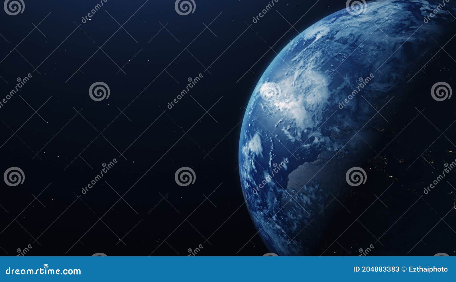 Beautiful 4K 3D Animation of Blue Planet Earth Moving Slowly on Dark  Background. Space View of the Blue Earth with Cloud Formation Stock Video -  Video of nasa, flight: 204883383