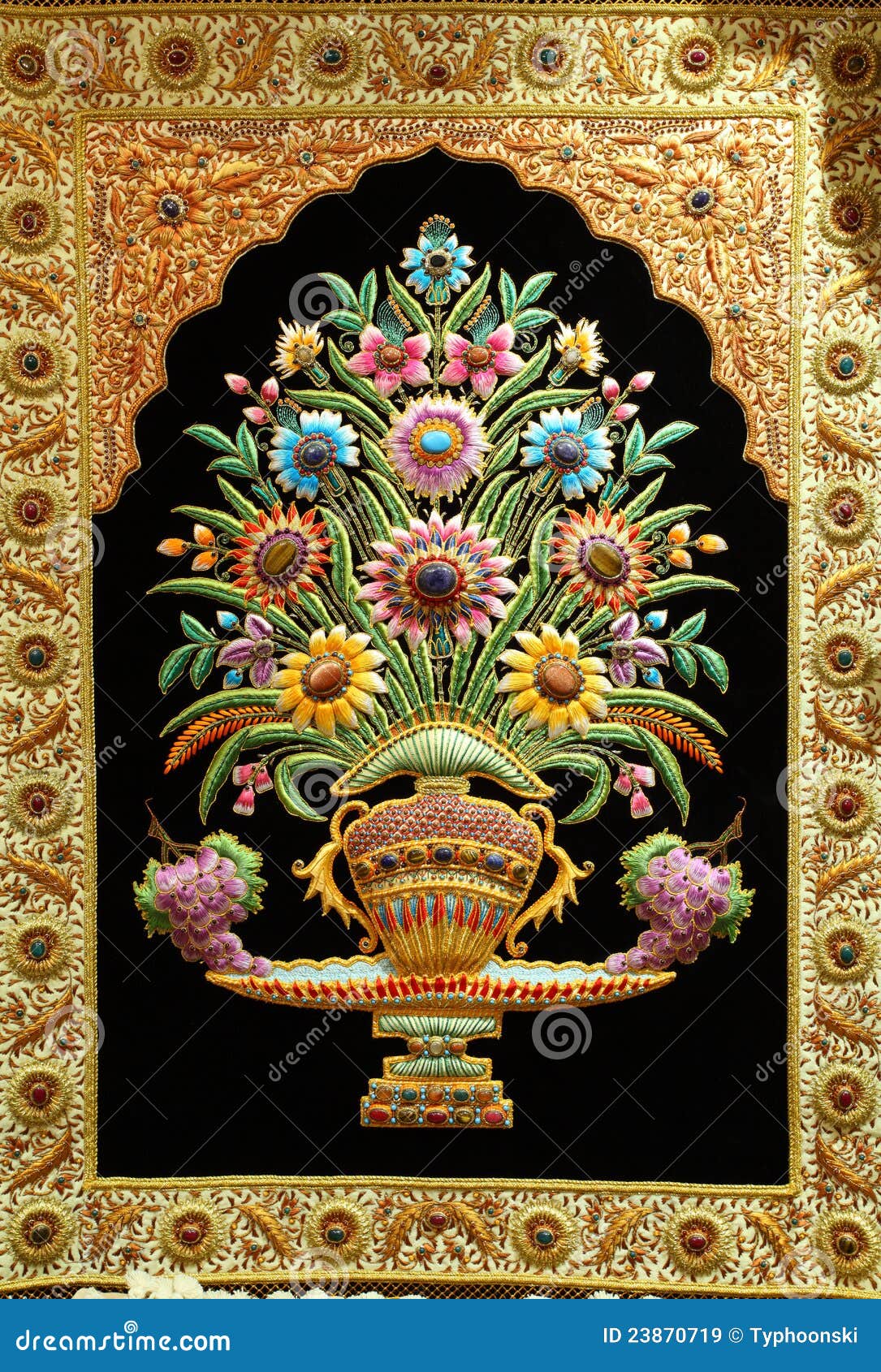 Beautiful Kashmir carpet stock image. Image of design 23870719