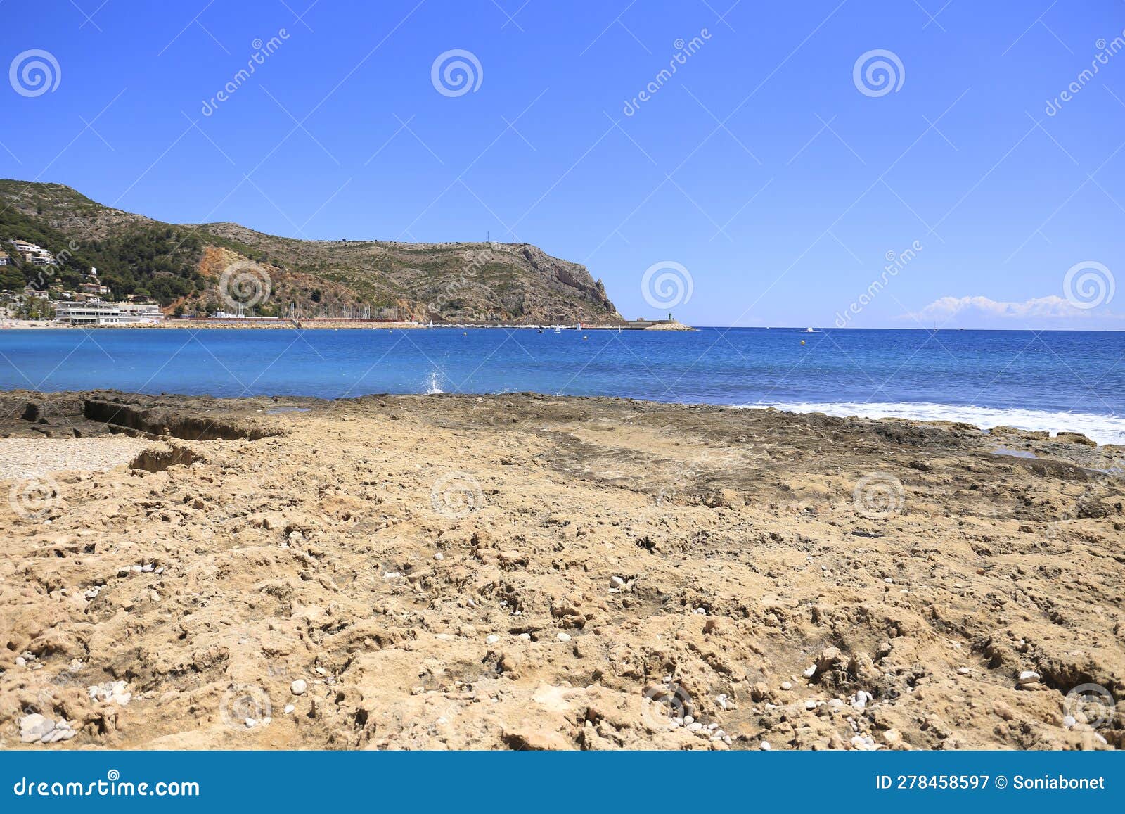 la grava beach on a sunny day