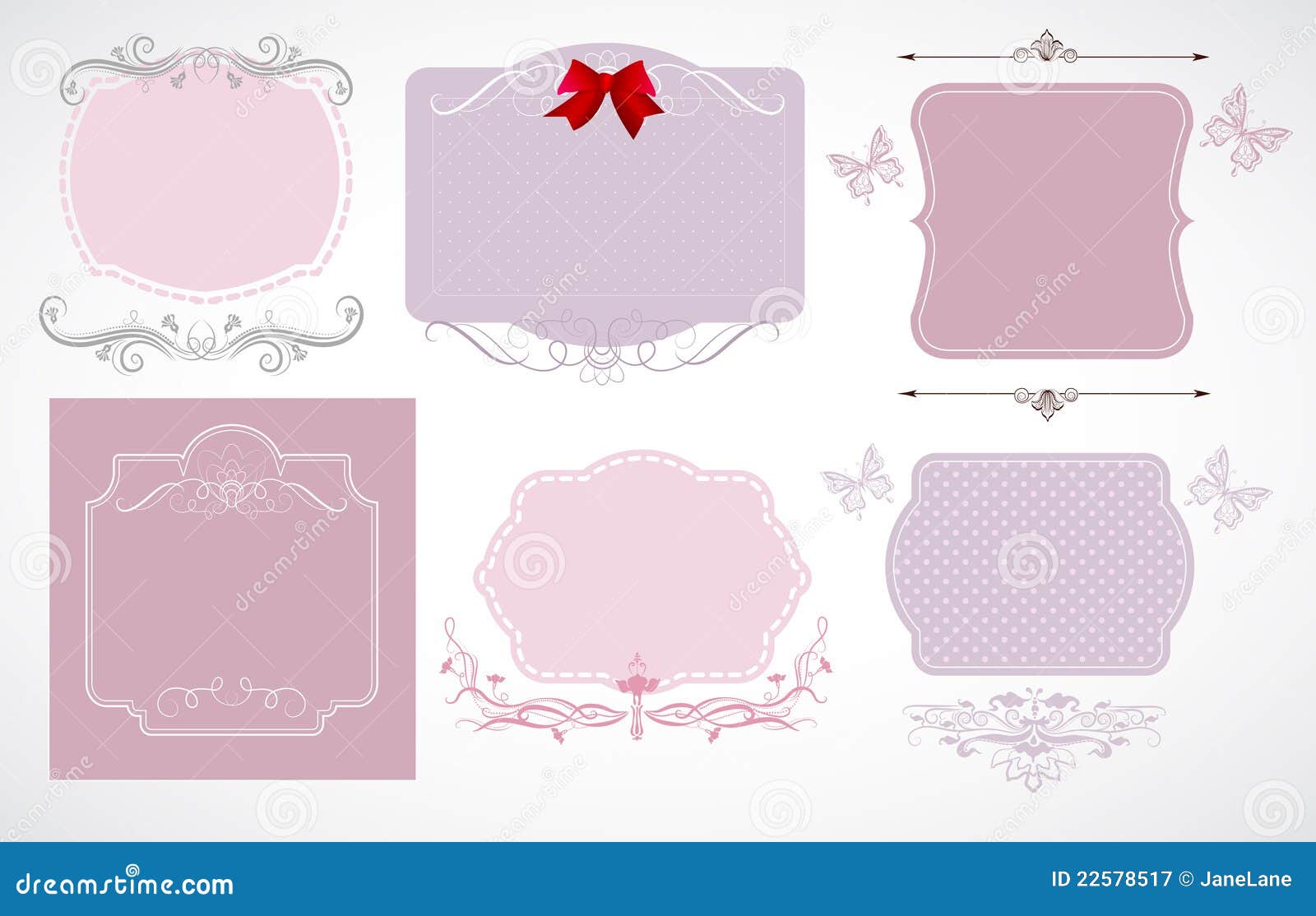 Beautiful labels stock vector. Illustration of card, book - 22578517