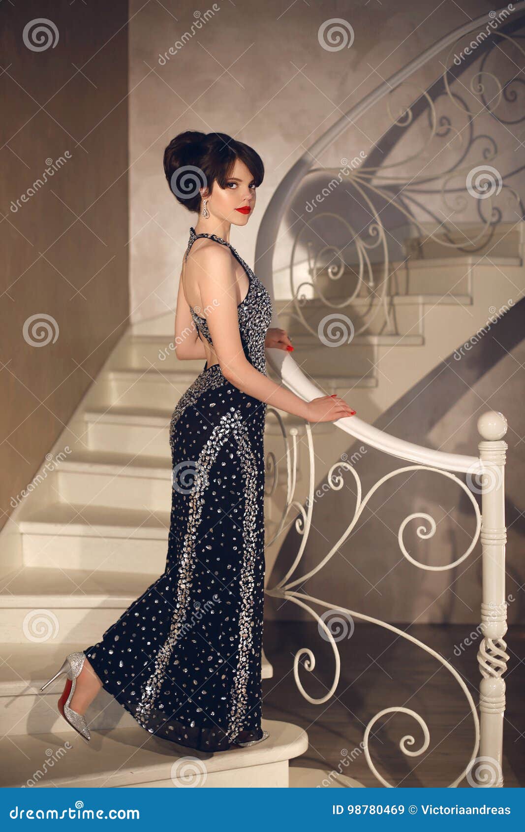 Beautiful elegant woman in attractive poses in 3d illustration 11975329  Stock Photo at Vecteezy