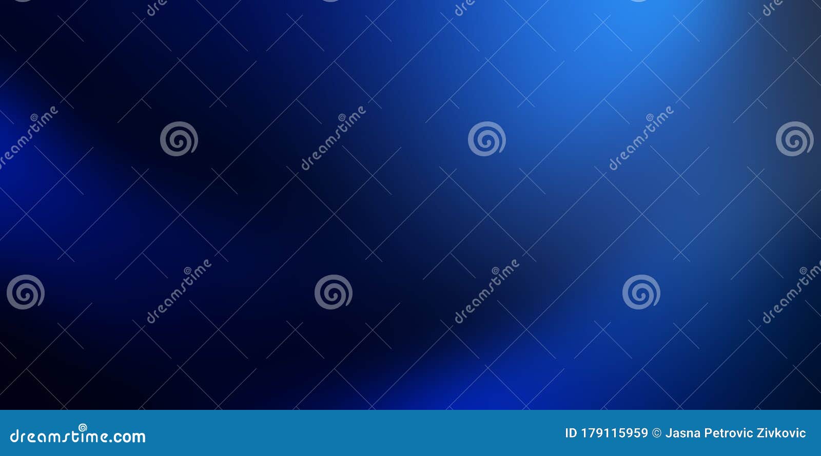 Light Blue Gradient Abstract Banner Background Stock Illustration