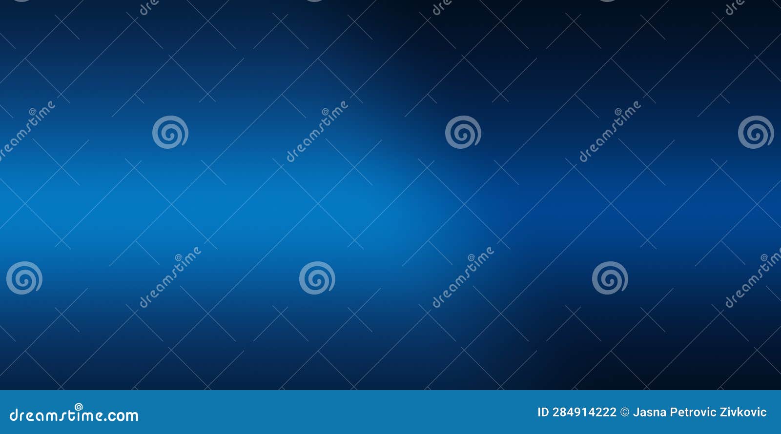 Light Blue Gradient Abstract Banner Background Stock Illustration