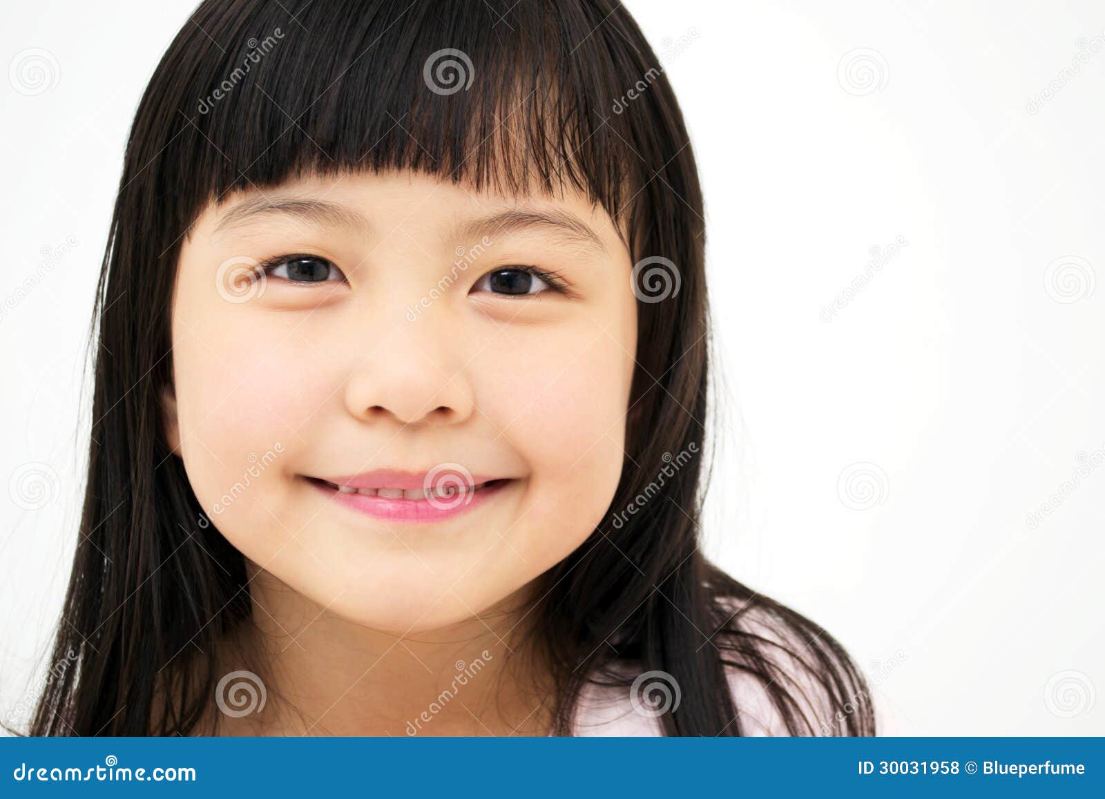 Asian Girl s portrait stock photo. Image of behavior - 30031958