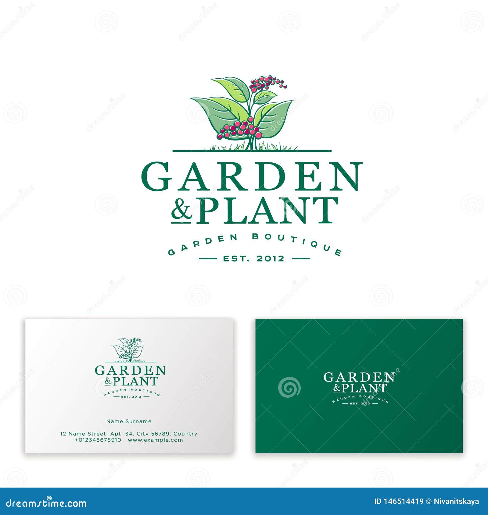 Logo Garden Stock Illustrations – 23,23 Logo Garden Stock Regarding Gardening Business Cards Templates