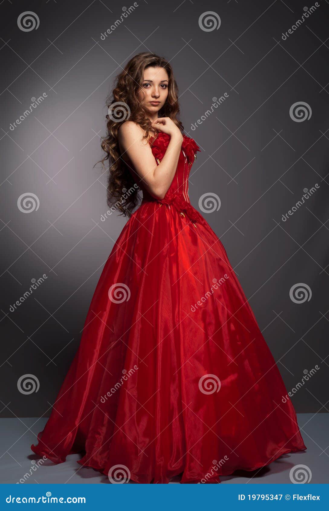 Red Evening Gown - Shop Online - Etsy