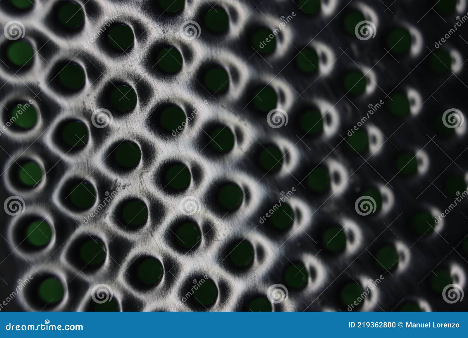 beautiful macro photo of a different abstract grater background