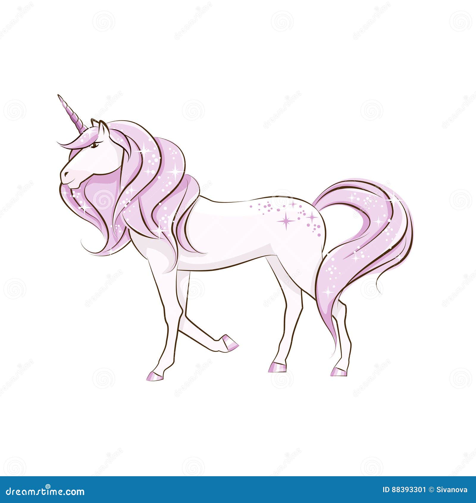 unicorn #rainbow #girl #multicoloured #eyelashes #pretty - Easy Unicorn  Drawing, HD Png Download , Transparent Png Image - PNGitem