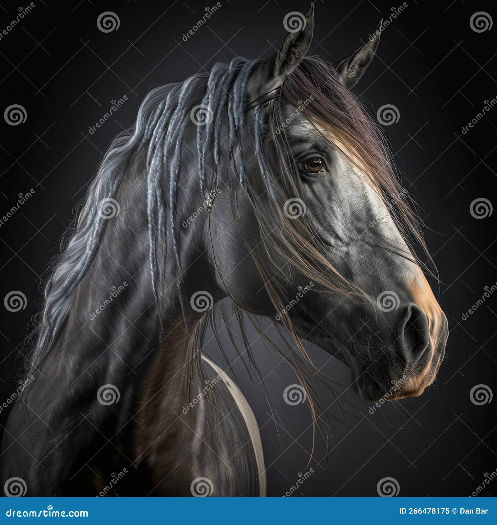 Majestic Beauty - Stunning Black Horse