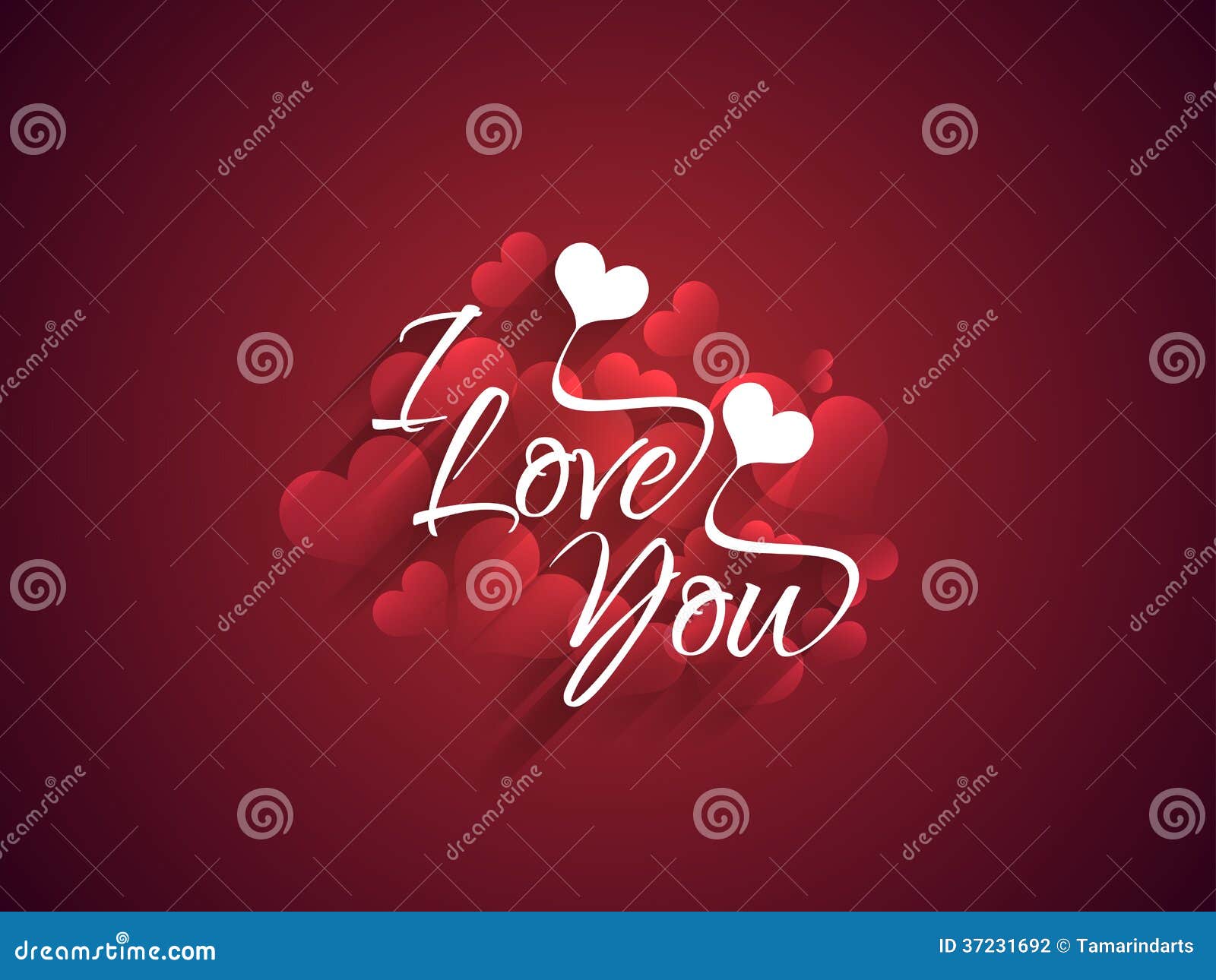 Beautiful Maroon Color Love Background With Creati Stock ...